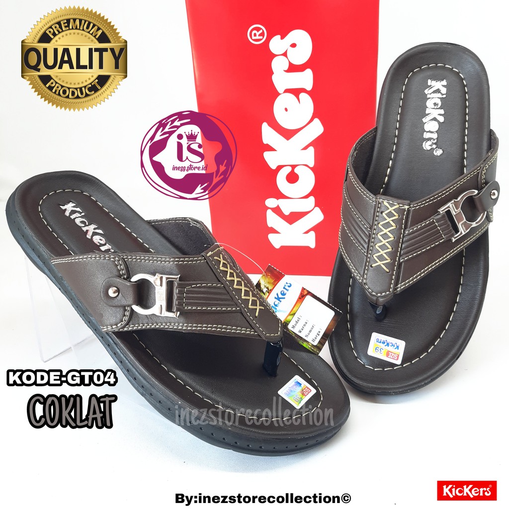 SANDAL PRIA KICKERS MODEL JAPIT KODE GT04 MURAH BERKUALITAS