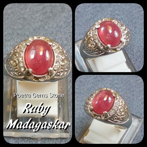 Ruby Madagaskar Mulus Istimewa Size Kantoran