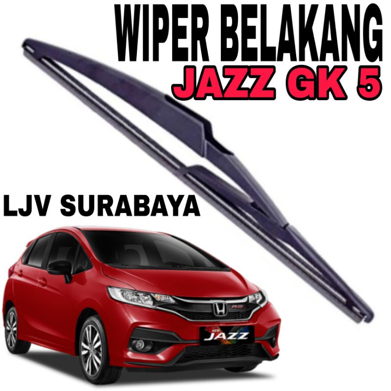 WIPER BELAKANG JAZZ GK5 TAHUN 2013 - 2021 OEM 14 INCH 3 LOCK