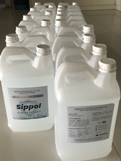 Disinfectant / disinfektan SIPPOL 5 liter produk SAMATOR...Harga Grosir