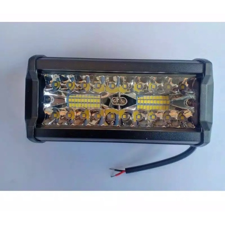 Lampu Sorot LED 19 MATA 120W CREE 3 ROW Offroad 12V 24V Work Light Tembak Mobil Motor Spot Flood