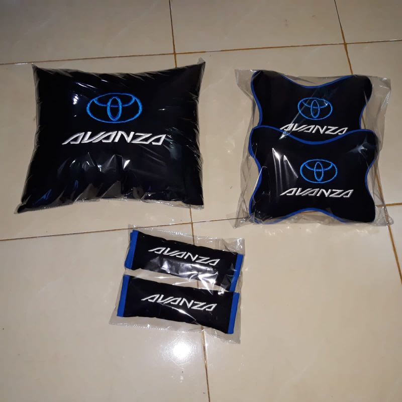 all new toyota avanza aksesoris interior mobil avanza bantal avanza bisa custom tulisan