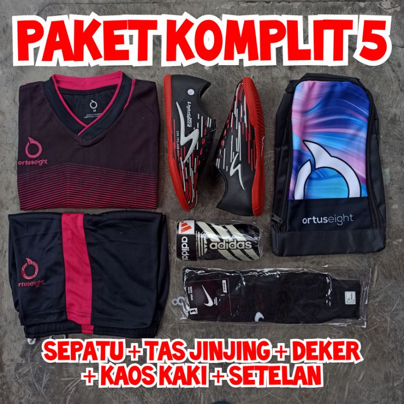 Paket Komplit 5 Sepatu Futsal Grade Original Termurah Se Indonesia Raya Merdeka Masok Dek-3