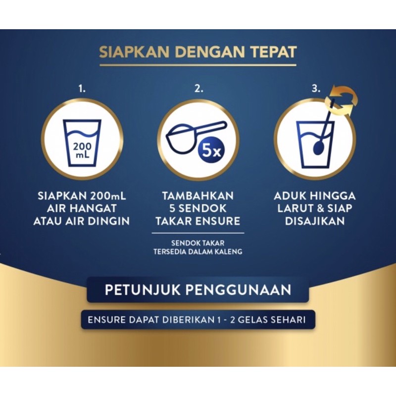 Ensure 900 gram vanilla &amp; coklat ( susu nutrisi lengkap dewasa/usia lanjut )