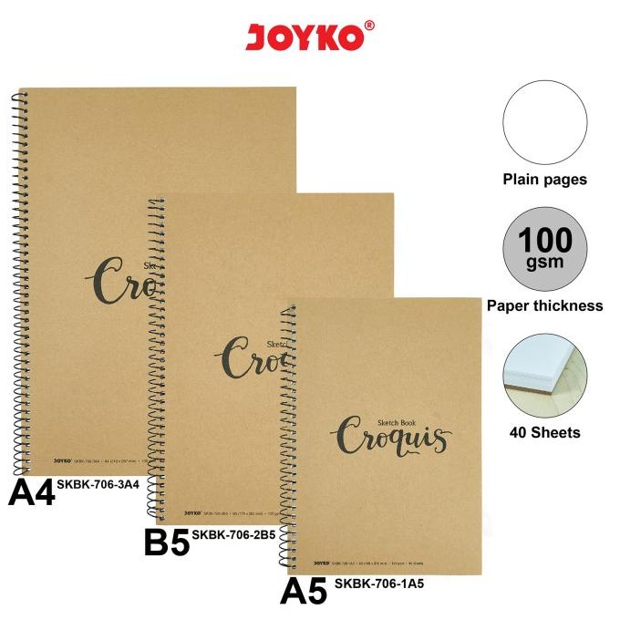 

Buku Sketsa Gambar Sketch Book Joyko SKBK-706