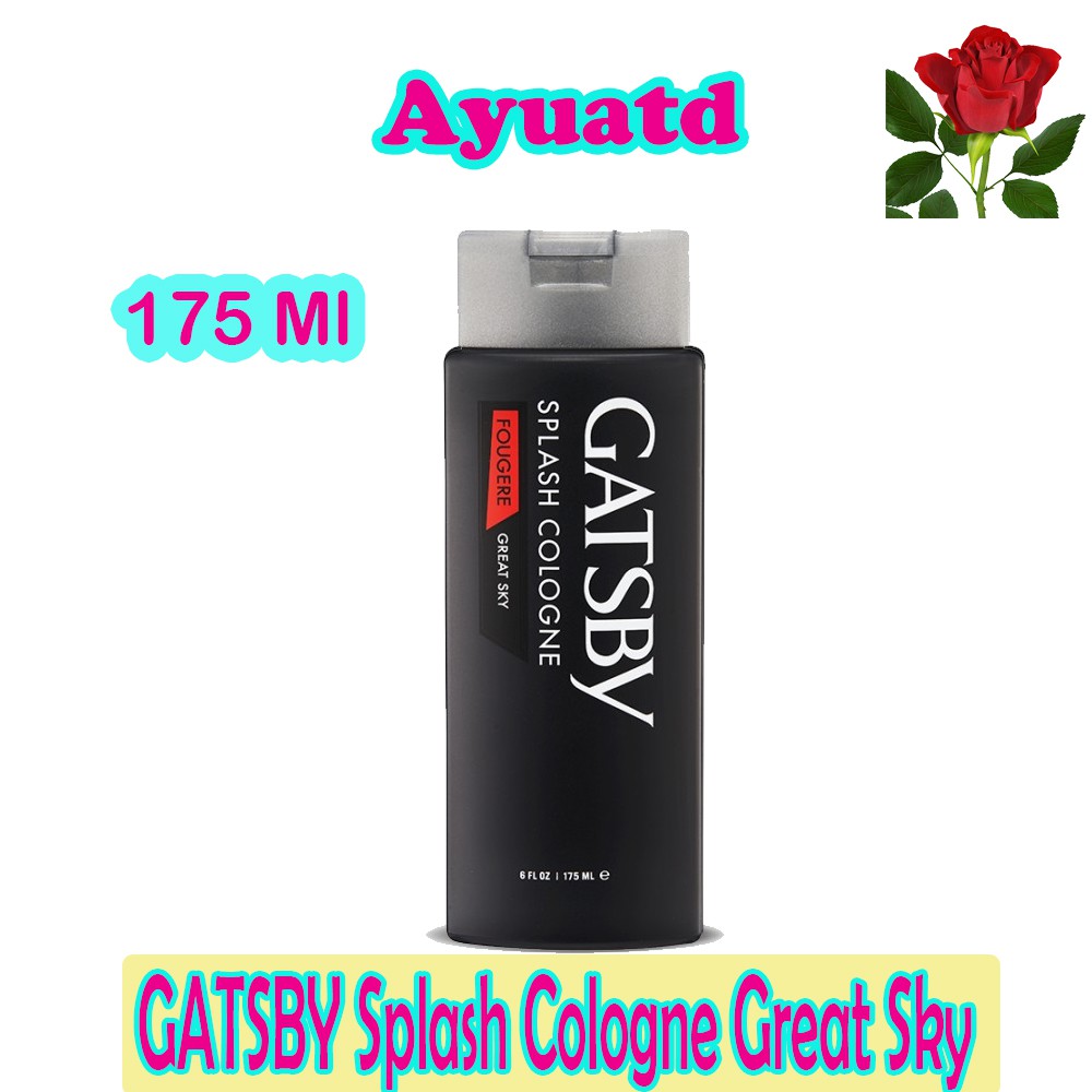 Gatsby Splash Cologne - Fougere Great Sky 175ml