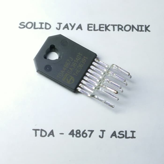 Transistor TDA4867J ASLI ORI - IC TR TA 8467 J TR Vertical Vertikal