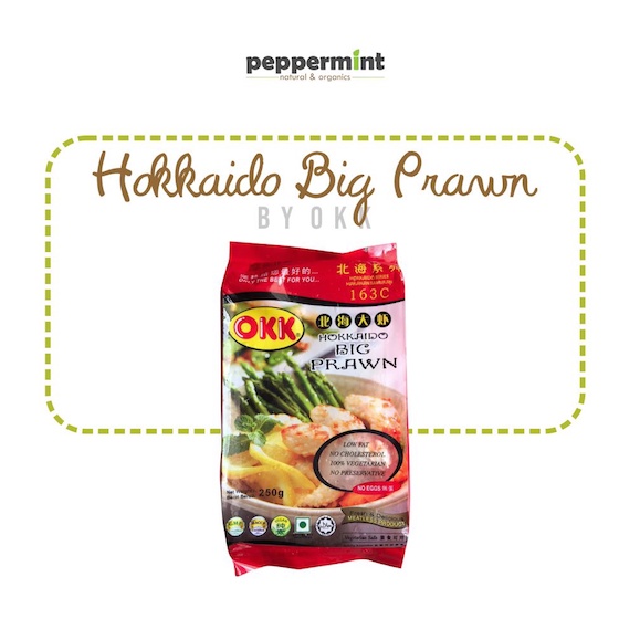 

OKK Hokkaido Big Prawn / Vegetarian Food / Frozen Food ( 250 gr )