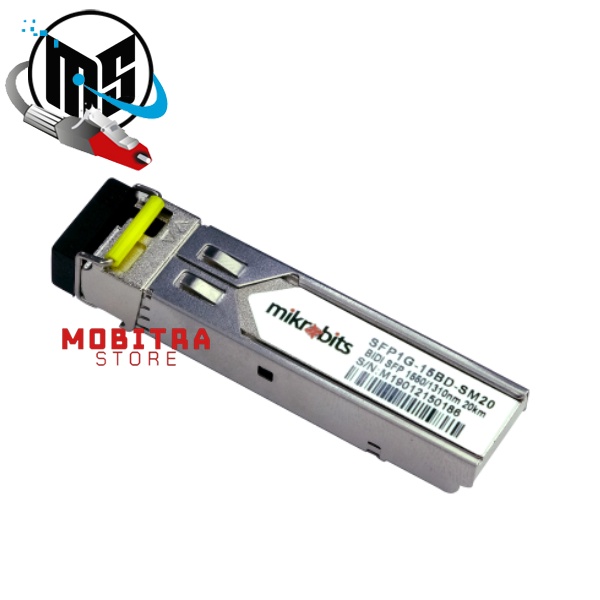 SFP Mikrobits SFP-1G-BD-SM-20KM | SFP 1.25G 20KM BiDi 1310/1550 Single mode