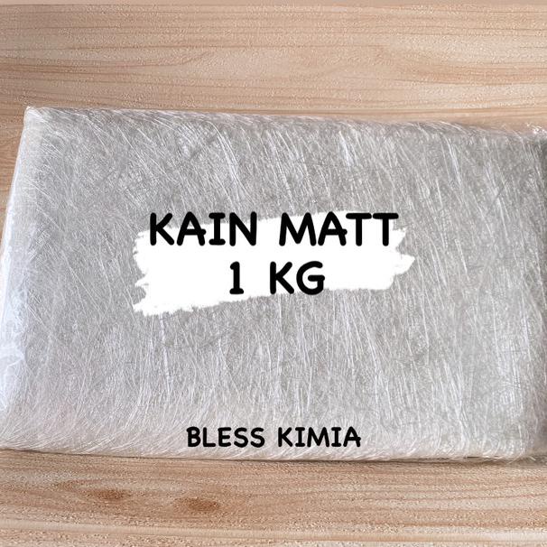 

KAIN MAT-FIBER MAT-SERAT FIBER 1KG-KAIN MATT