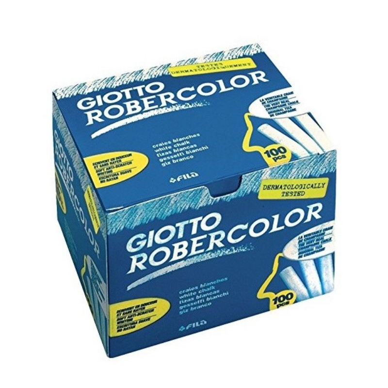 

GIOTTO ROBERCOLOR 100 Pcs WHITE CHALK