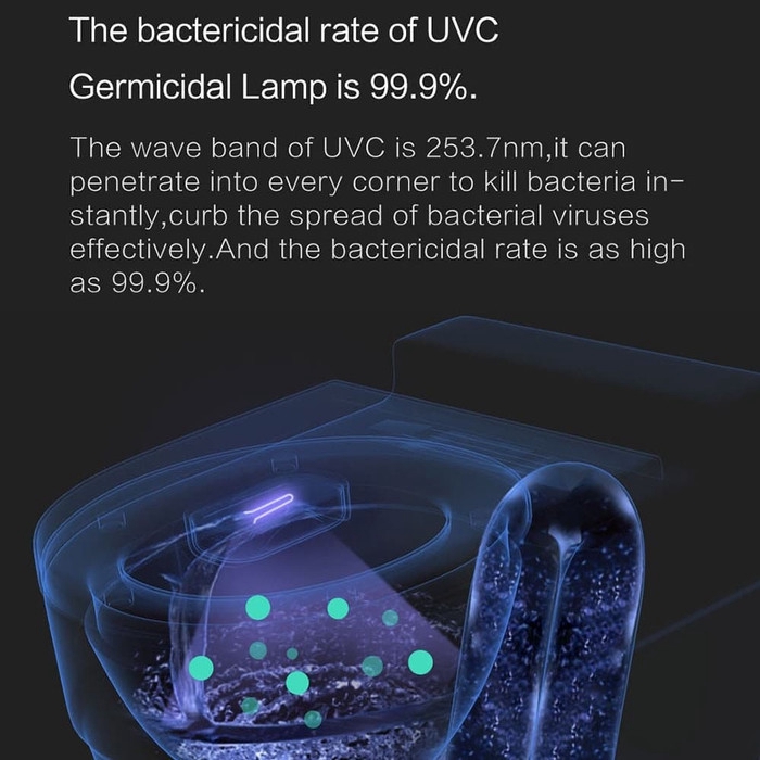 XIAODA Toilet UV Sterilizing Deodorizing Device