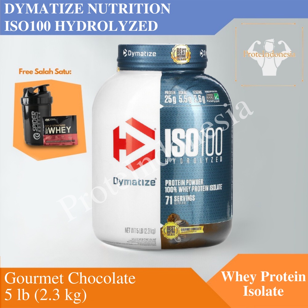 ISO100 Hydrolyzed 100% Whey Protein Isolate Dymatize 5 lb