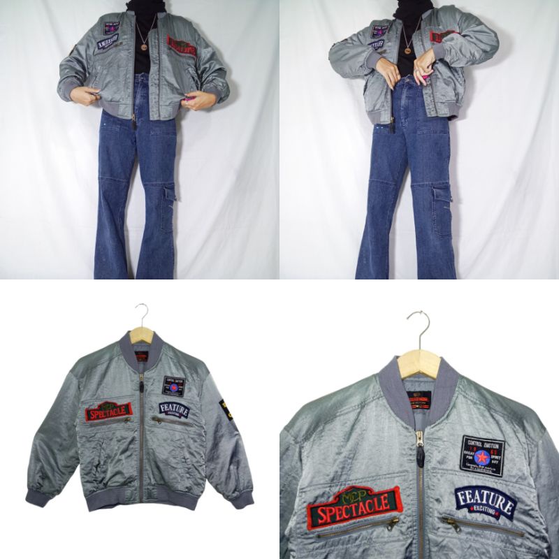 (TERBARU 8/6/22 slide 27-38) THRIFT VINTAGE JAKET OVERSIZE MURAH-31. M (56×100)