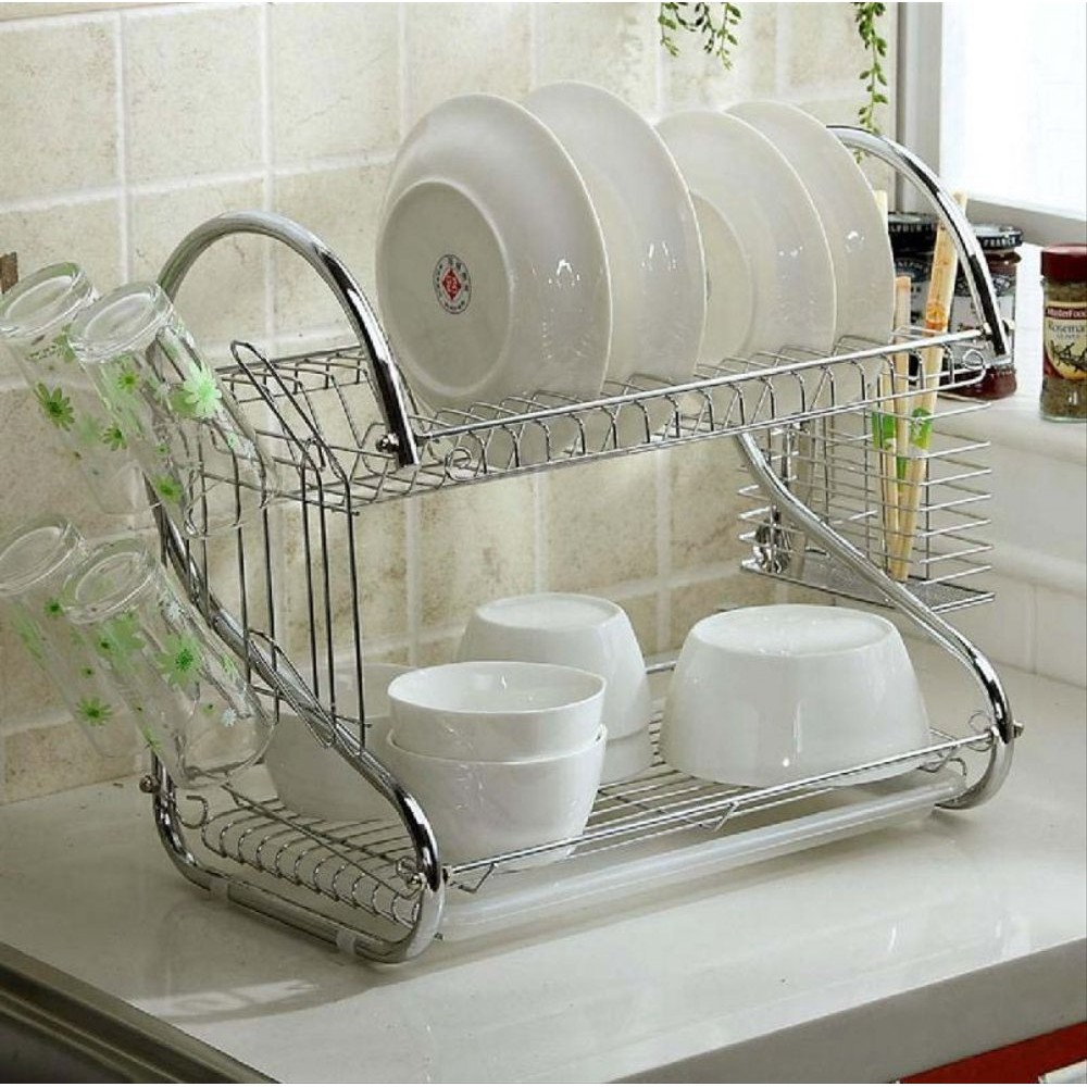 Jual Rak Piring Stainless Steel 2 Susun Dua Tingkat Model Minimalis Alat Dapur Kitchen Set Peralatan Orga Indonesia Shopee Indonesia Jual Rak Piring Stainless Steel 2 Susun Dua Tingkat Model Minimalis Alat Dapur Kitchen Set Peralatan Orga Indonesia Shopee Indonesia