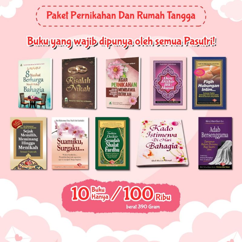 

Paket pernikahan & rumah tangga
