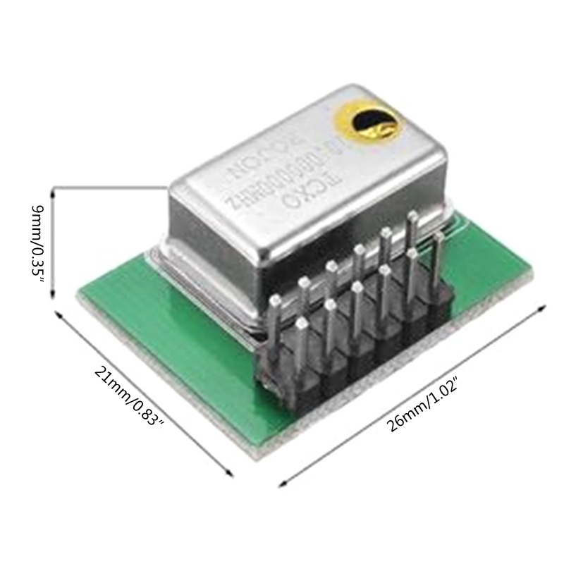 Btsg Jam Eksternal PPM0.1 TCXO Presisi Tinggi Untuk GPS Percobaan HackRF One