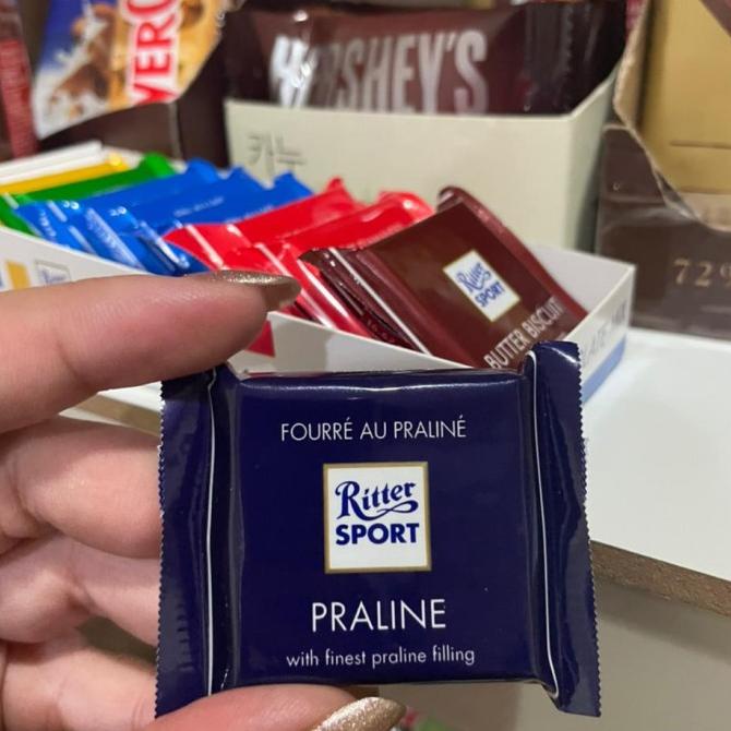 

Ritter Sport Praline Ritter Sport Mini Coklat Import Fine Praline 16gr