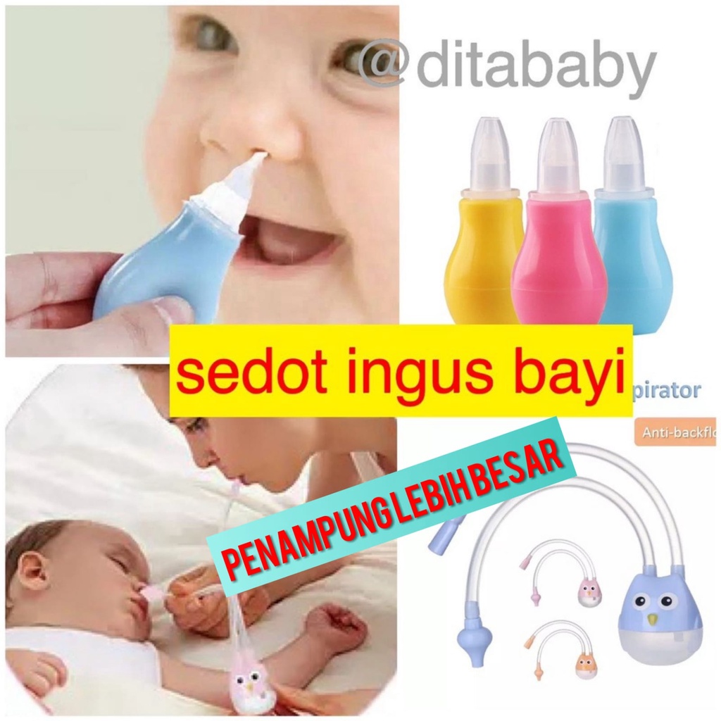 Sedot ingus Selang bayi Nasal Aspirator Alat Bantu Bentuk Selang Pilek flu Sedot Ingus alat penyedot ingus bayi Pilek Sedotan Ingus Hidung Bayi Nasal Aspirator Nose Cleaner for baby Pembersih hidung bayi / Penyedot