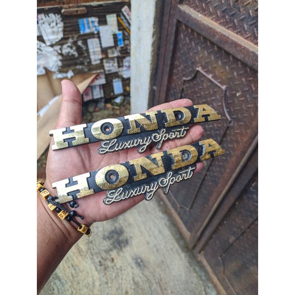 emblem tangki tengki Honda gl max gl pro gl pro series original