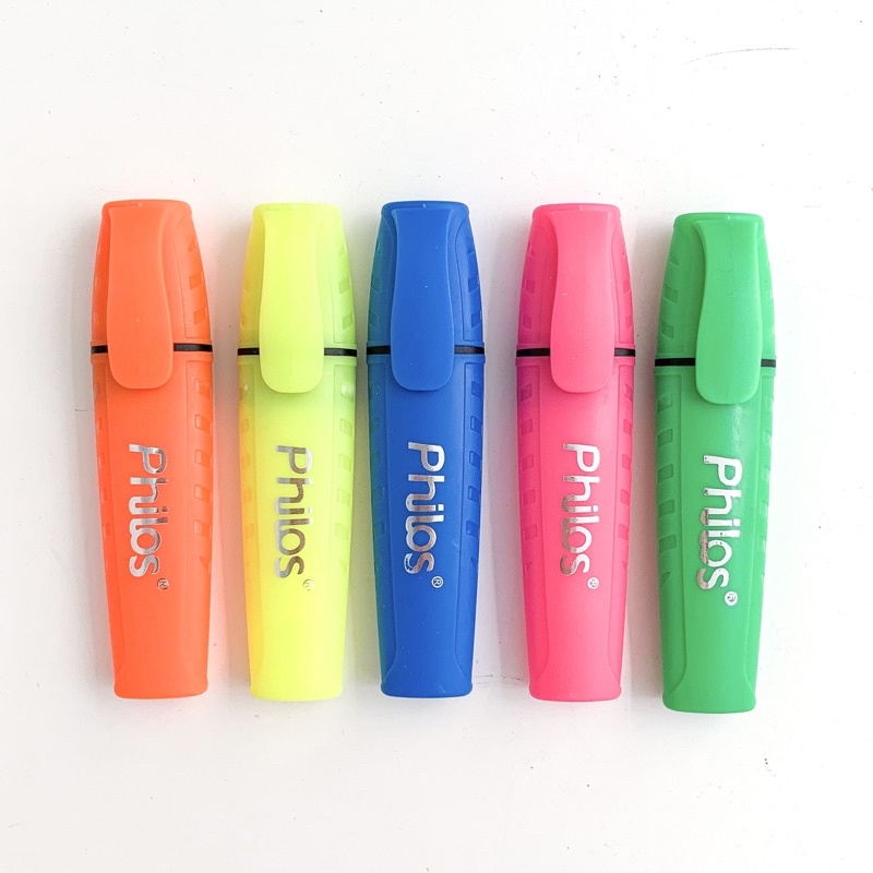 

STABILO PHILOS - highlighter orange yellow blue pink green