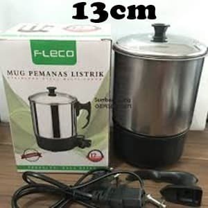 COD MUG TEKO Listrik / elektrik Pemanas Air 13 cm FLECO//MUG TEKO LISTRIK PEMANAS AIR FLECO UKURAN 13 CM