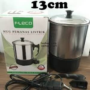 COD Teko Mug Elektrik Fleco 13 Cm Teko Listrik Pemanas Air Listrik//MUG PEMANAS AIR FLECO UKURAN 13 CM//ALAT PEMANAS AIR FLECO 13 CM