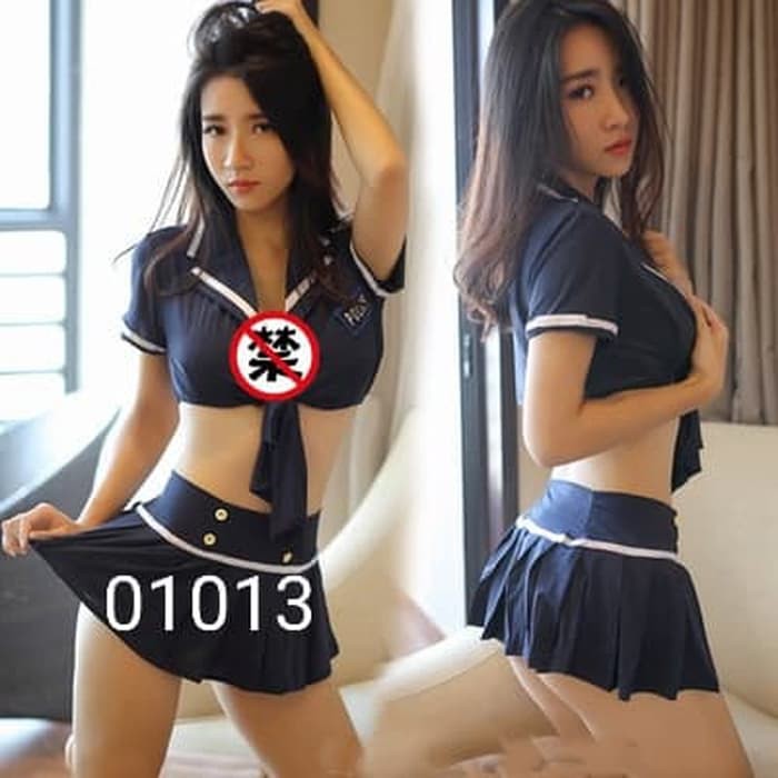 Lingerie kostum Polisi Police Wanita Seksi / suster / pelajar / dokter