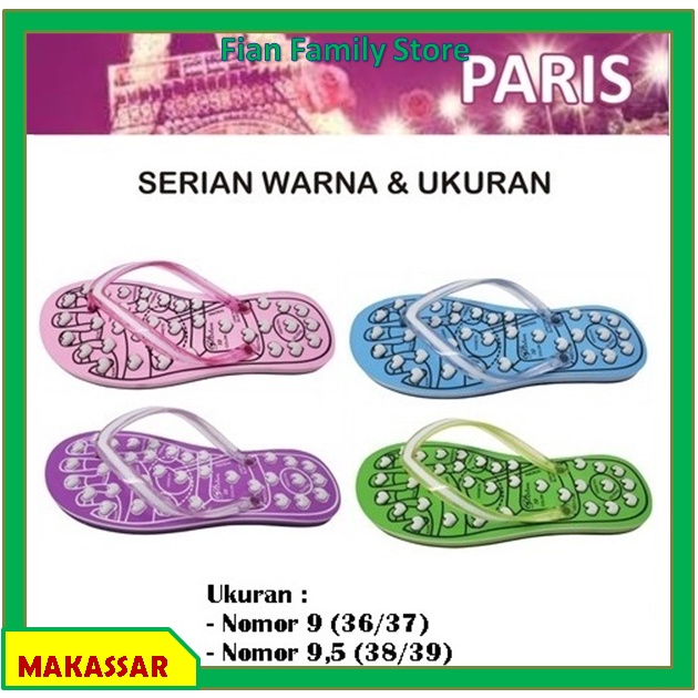 Sandal Glisten Paris / Sandal Wanita / Sandal Terapi Wanita