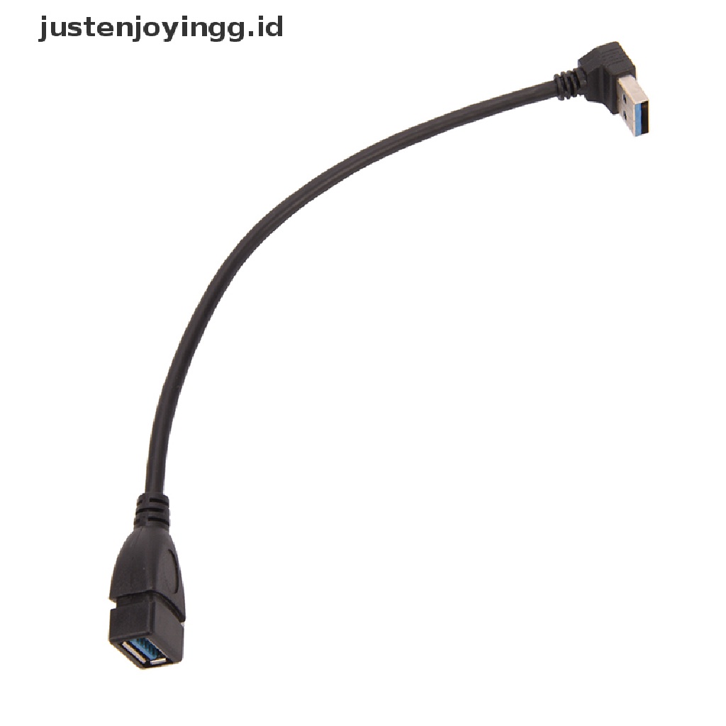 Kabel Extension Adapter Data Male to Female Sudut 90 Derajat USB 3.0 Kabel Data Adapter Extension USB 3.0 Male Ke Female Sudut 90 Derajat Usb 3.0