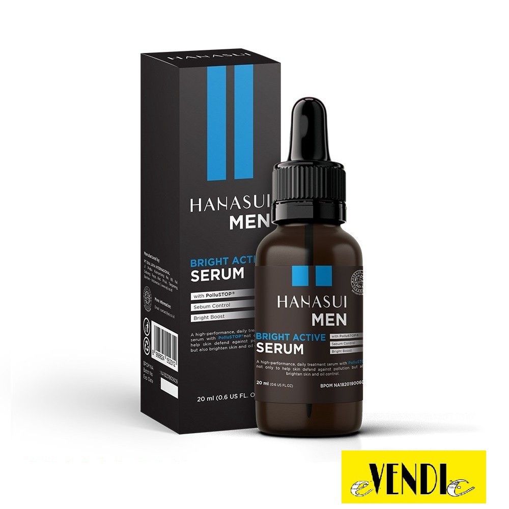 BPOM Hanasui MEN Bright Active Serum 20ml