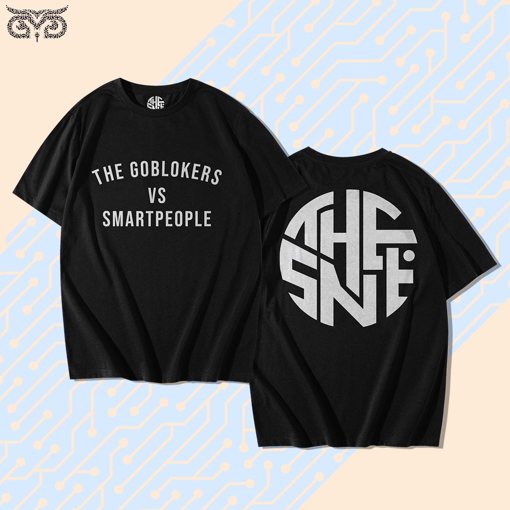 Kaos The Goblokers Vs Smartpeople - Bobon Santoso - SNT - Baju Pria Wanita - Smart people - GYD Appa