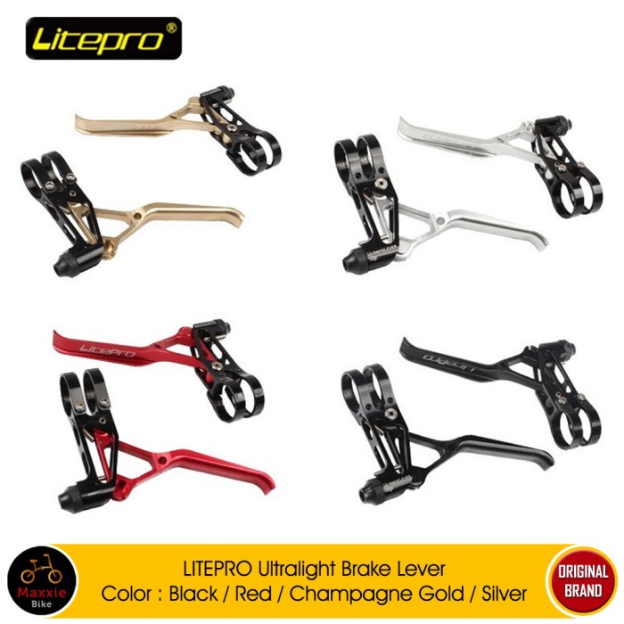 Handle Brake Lever LITEPRO Ultralight Aluminum Alloy - 4 Warna BEST SELLER