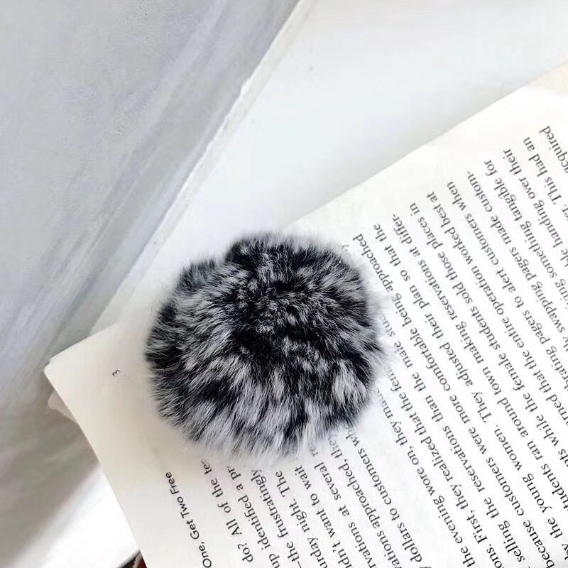FYGALERYSURABAYA Pop Socket Pompom Bulu 3D  Phone Holder Aksesoris HP Popsocket