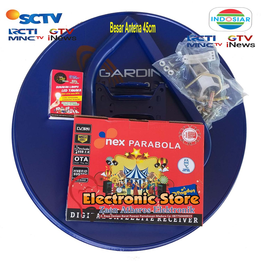 Antena Parabola 45cm + Nex Parabola