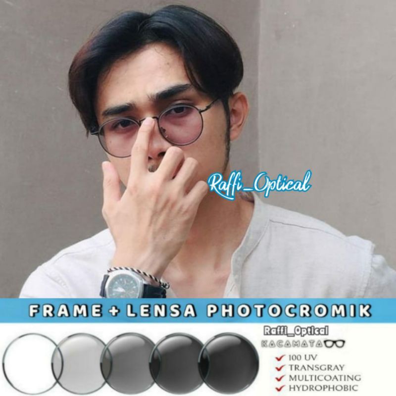 [ Kacamata PHOTOCROMIC antiradiasi [paket hemat kode 9765 SIZE 45□18-138]