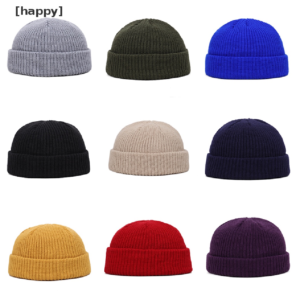 Topi Beanie Musim Dingin Untuk Pria Dan Wanita