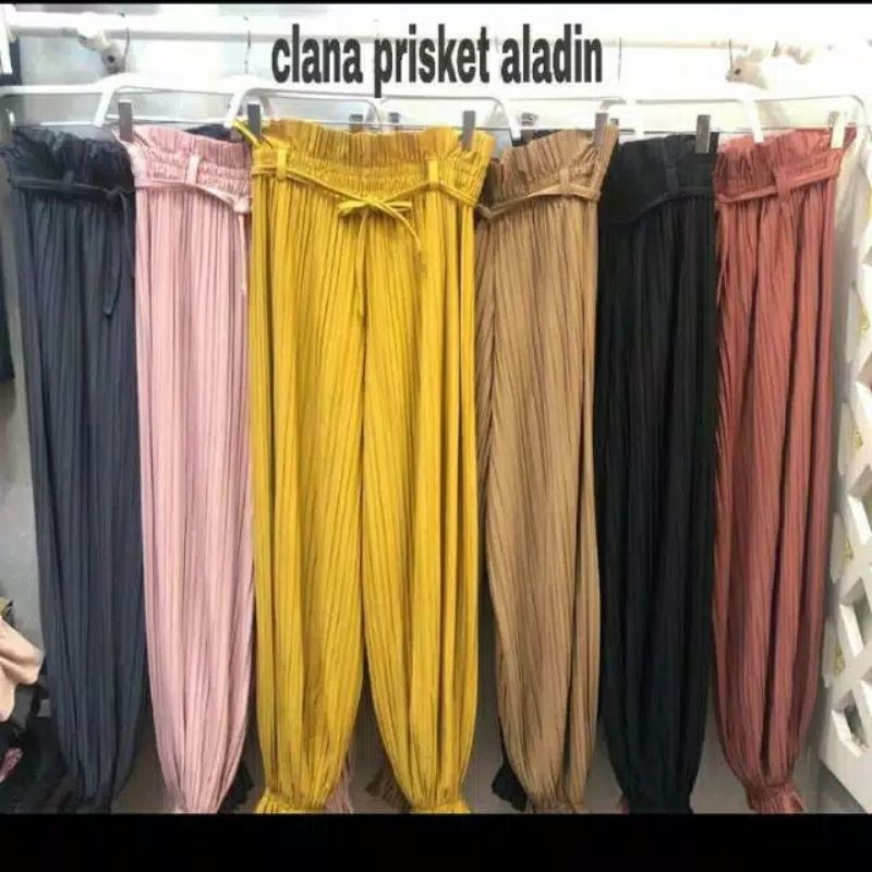 CELANA PRISKET ALADIN PLISKET ALADIN BAHAN HAIGET CELANA MASA KINI CELANA UP TO DATE 1KG MUAT 5PCS