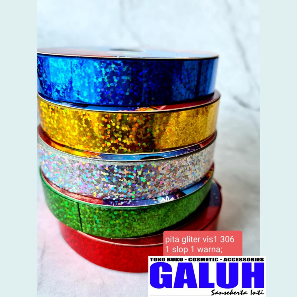 

Pita Kado Glitter Roll VIS-1
