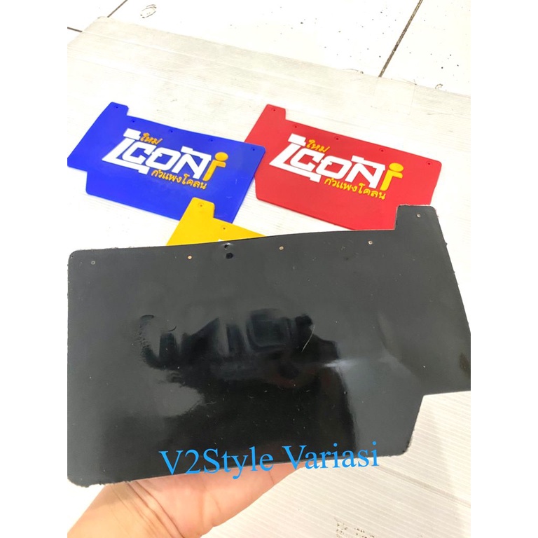 Mudflap ICON Thailand HONDA BEAT FI POP NEW ESP KARET Iejimo ANTI LUMPUR PELINDUNG MESIN BY MOSCOW MUDFLAP HONDA KARET ANTI LUMPUR KARET SPAKBOR KOLONG PENAHAN LUMPUR HONDA ICON BEAT MUDFLAP THAILAND