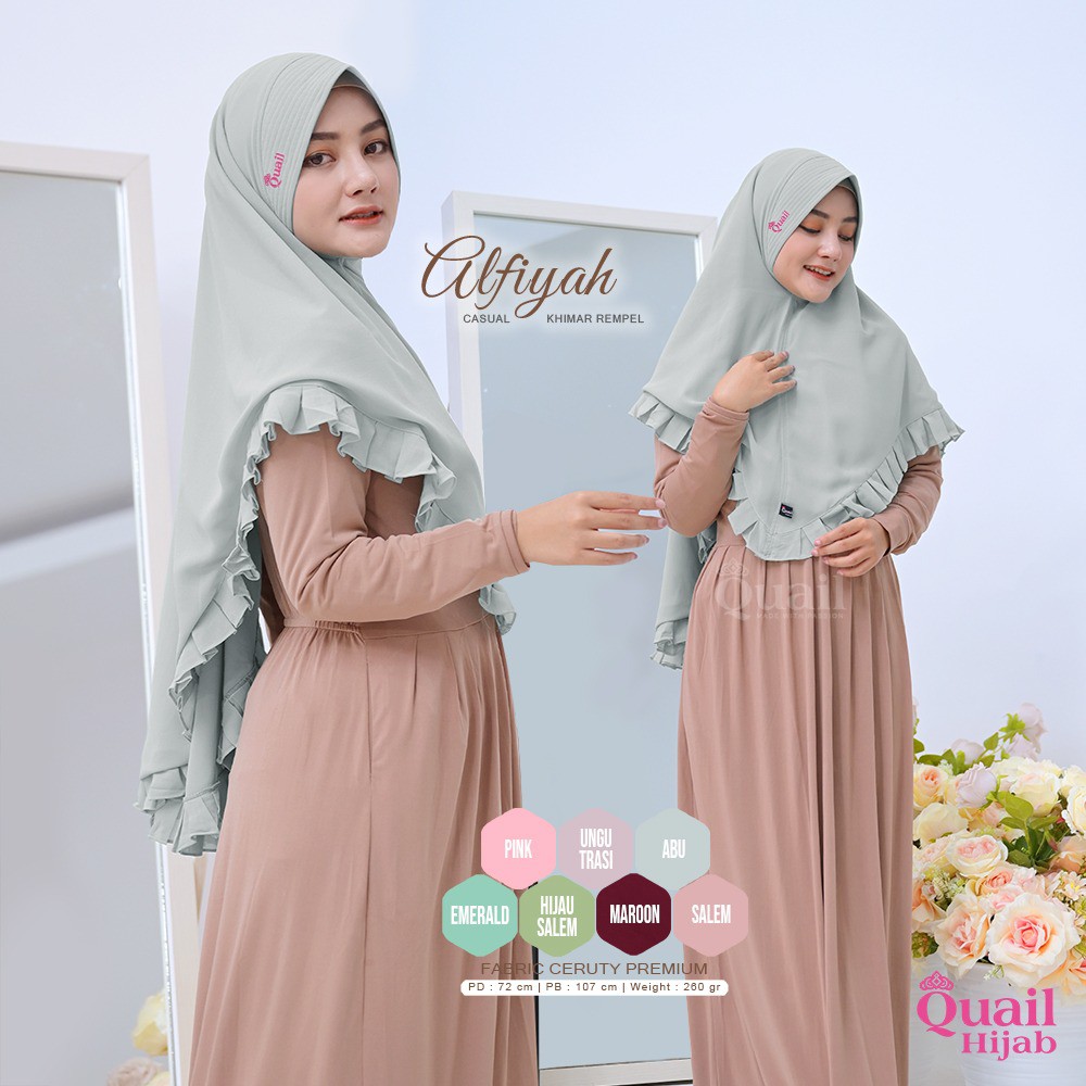 QUAIL HIJAB ORI - ALFIYAH