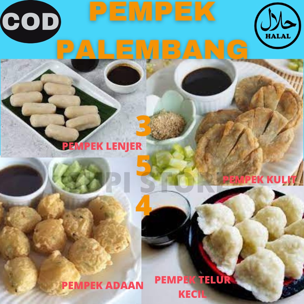 

PEMPEK PALEMBANG ASLI PAKET LENGKAP 354