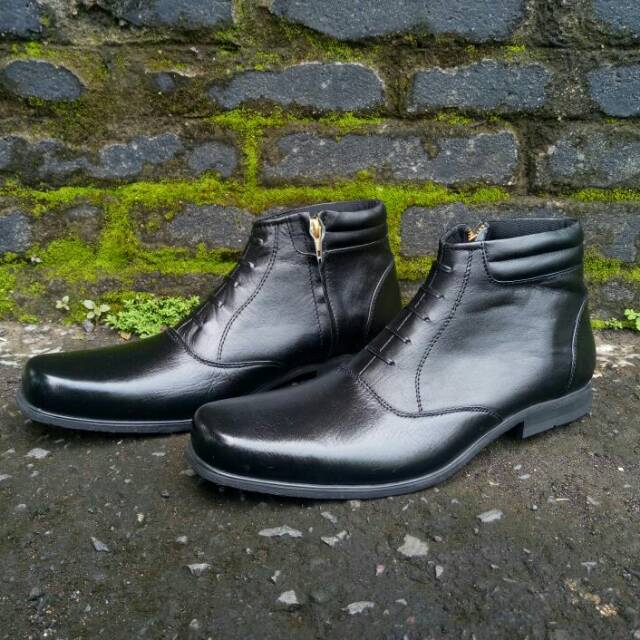 Sepatu PDH Kulit Asli