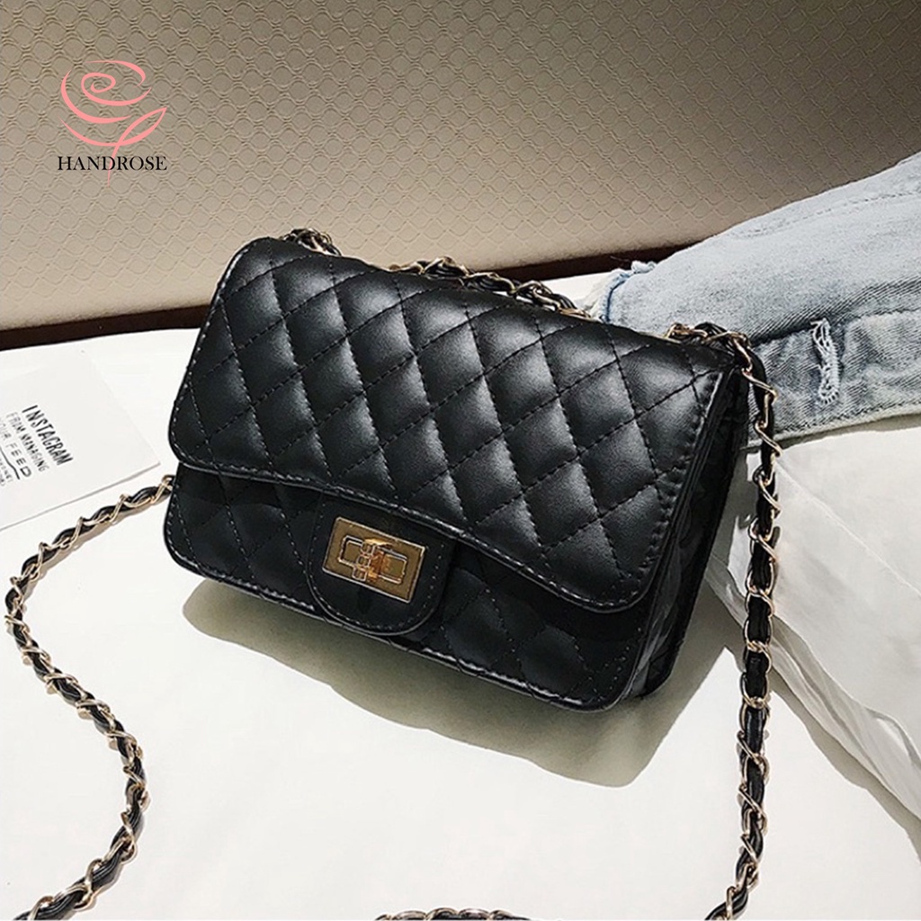 Handrose - Tas Wanita Terbaru / Tas Selempang Wanita / Tas Bahu / Tas Rantai / New Fashion Korean Sling Bag