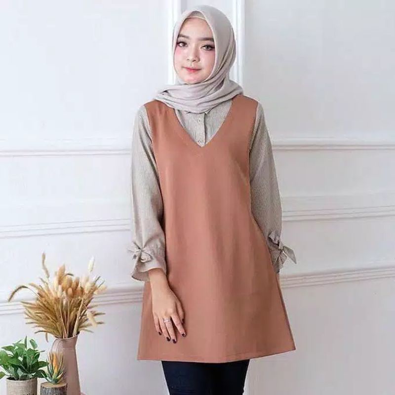[ BISA COD ] TUNIK MELDA FASHION WANITA TOP TERMURAH | TERLARIS | BAJU TUNIK REMAJA WANITA TERMURAH