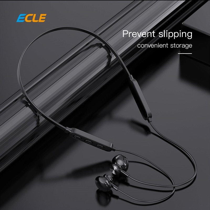 (NEW) Wireless Sports Earphones Sweatproof/Headset Bluetooth 5.1 Neckband Stereo with Magnetic Buds