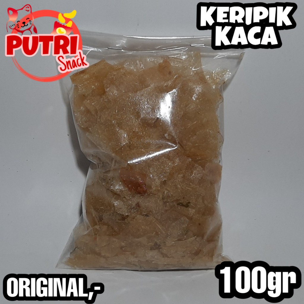 Keripik Kaca / Beledag / Kripca 100gr