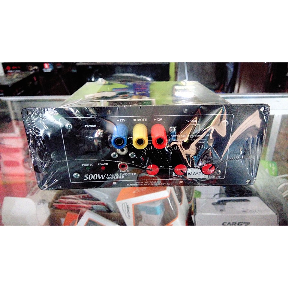 POWER MOBIL MONOBLOCK SUPER 500W SUBWOOFER DMS 350 TERMURAH