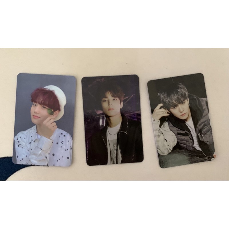 OFFICIAL PHOTOCARD TREASURE CHAPTER 3 BLACK VER - Doyoung Baret, Jeongwoo, Yoshi