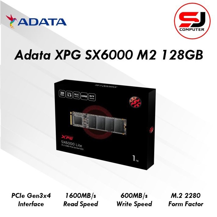 SSD Adata XPG SX6000 M2 128GB SSD M.2 2280